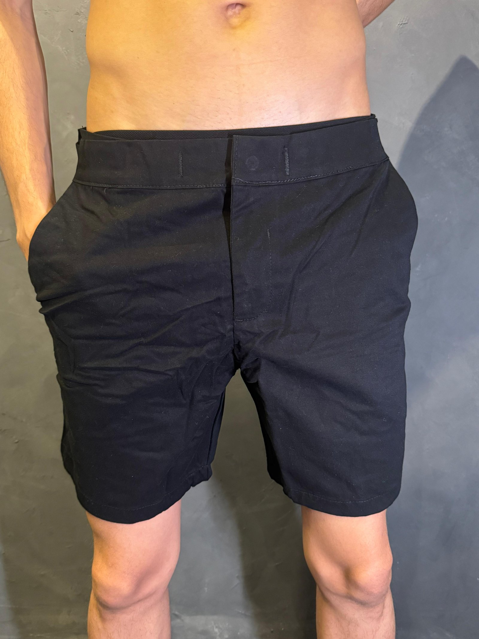 Short Elastic Preto