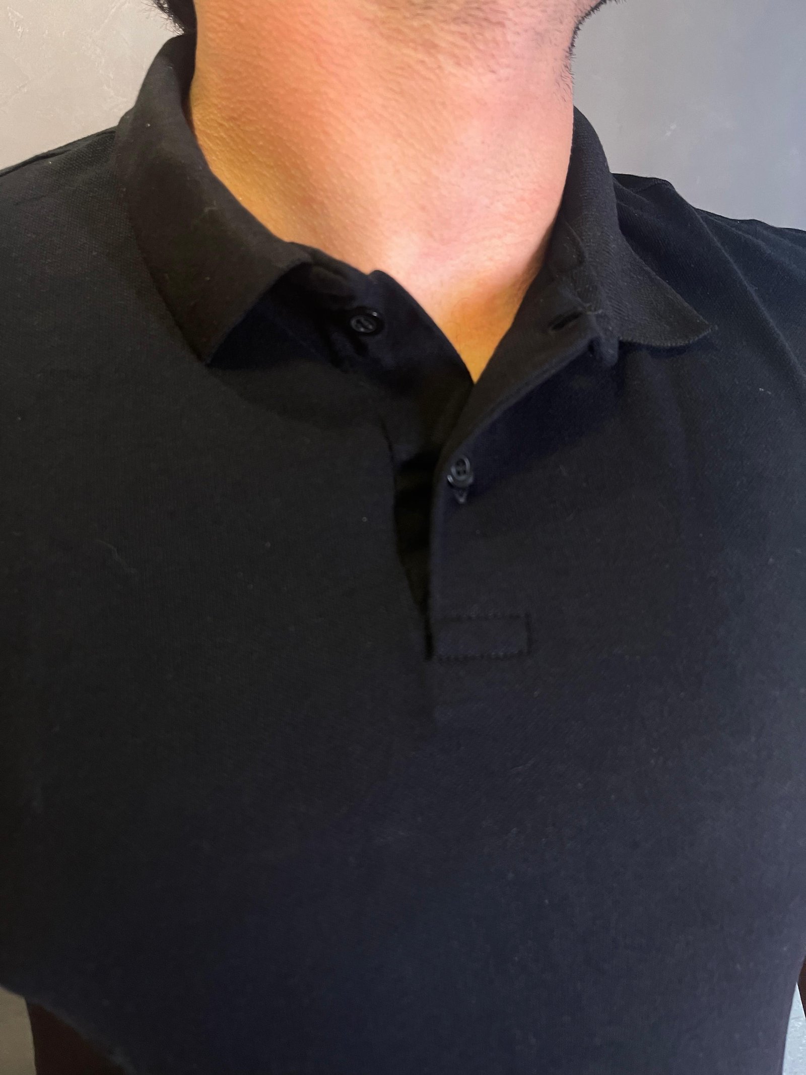 Polo Piquet Preto - Imagem 2