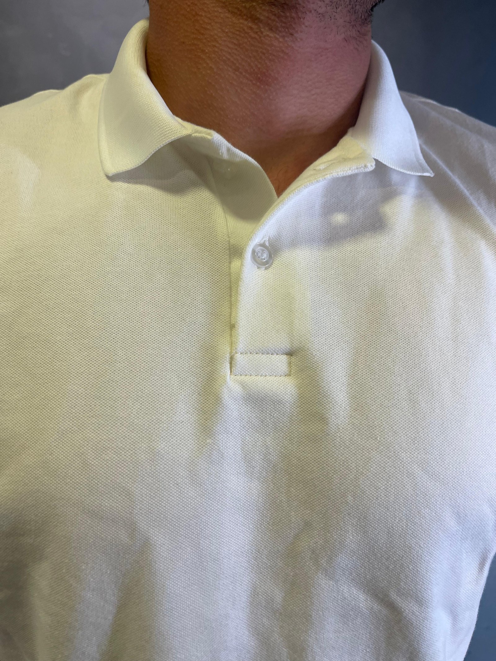 Polo Piquet Branca - Imagem 2