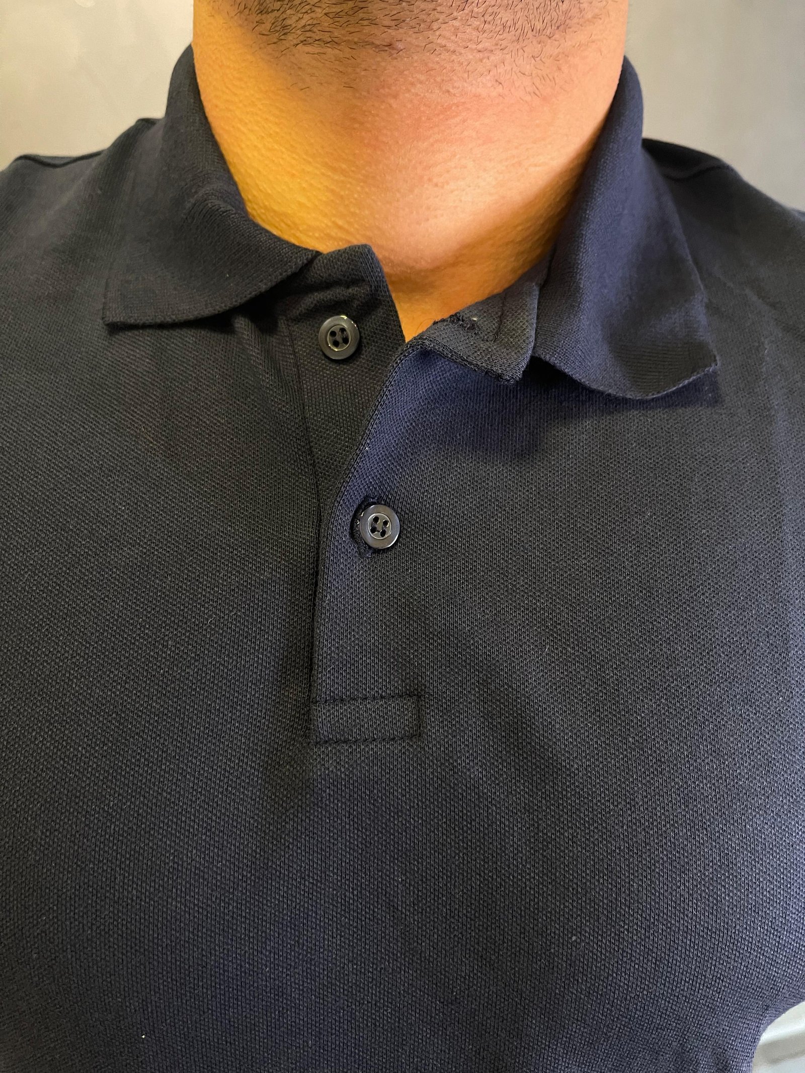 Polo Piquet Marinho - Imagem 2