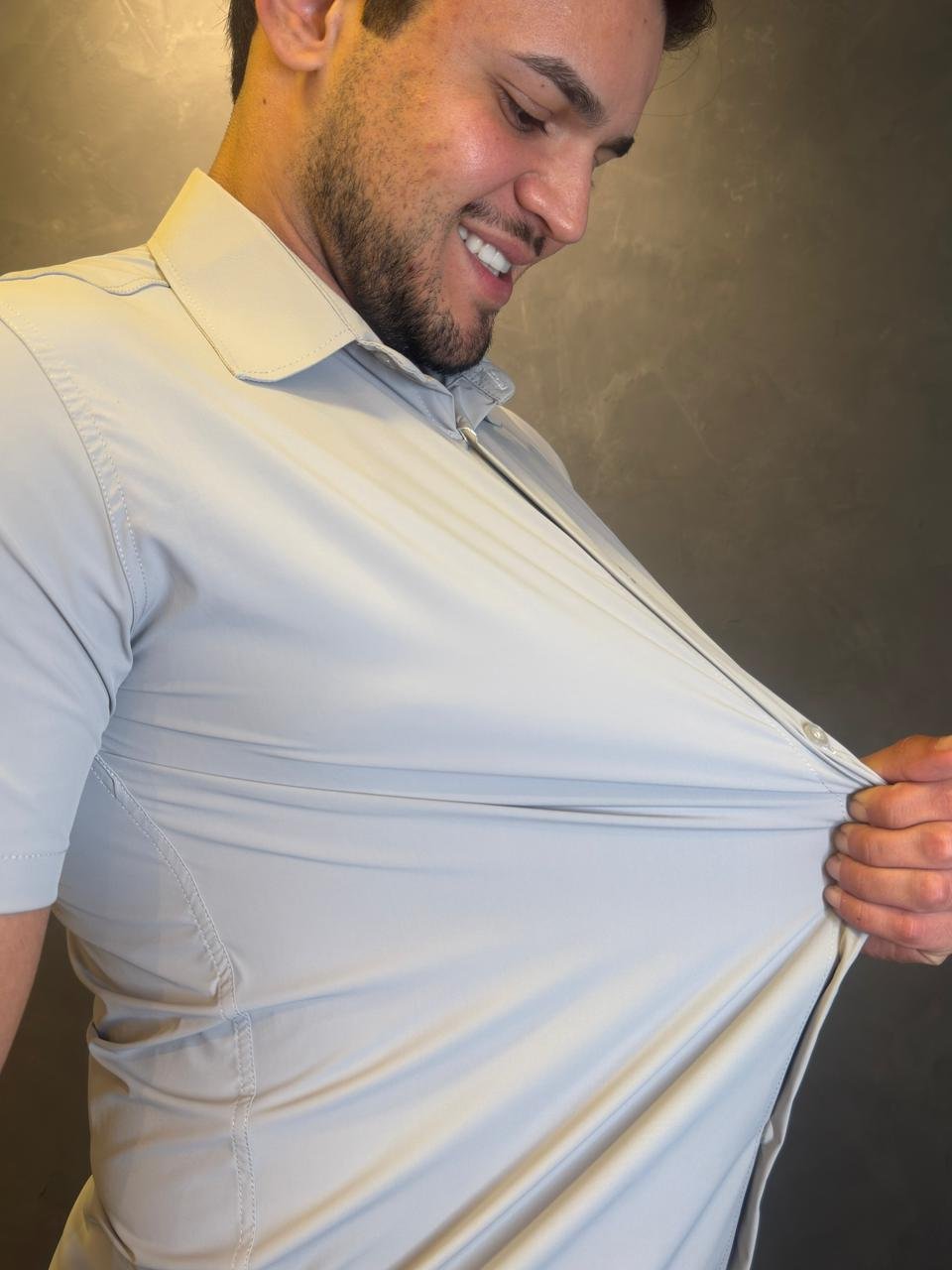 Social Tech M\C Cinza Claro - Imagem 2